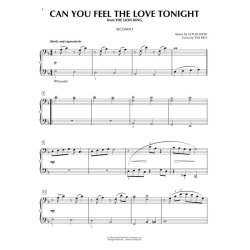 Favorite Disney Songs For Piano Duet