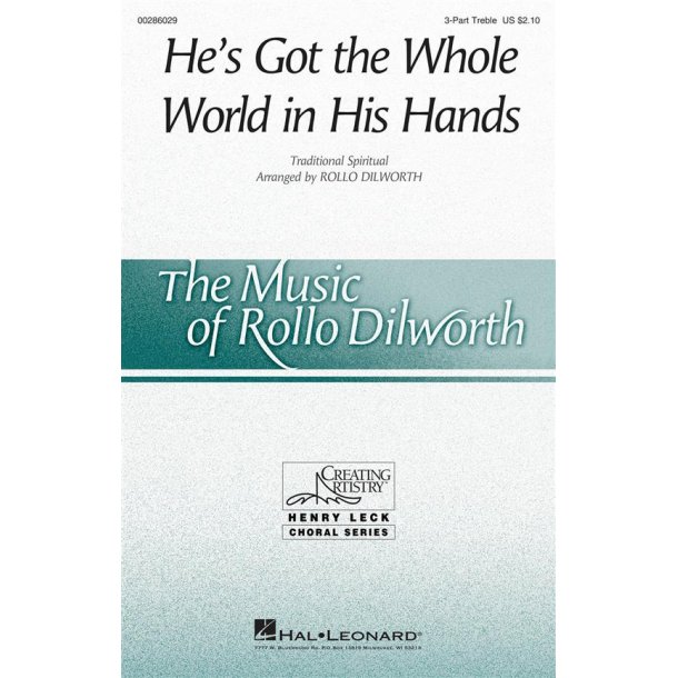 He's Got the Whole World in His Hands : Creating Artistry