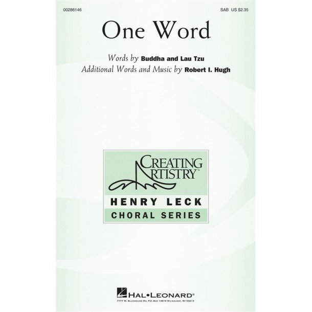 One Word : Creating Artistry