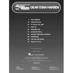 E-Z Play Today Vol.102: Dear Evan Hansen