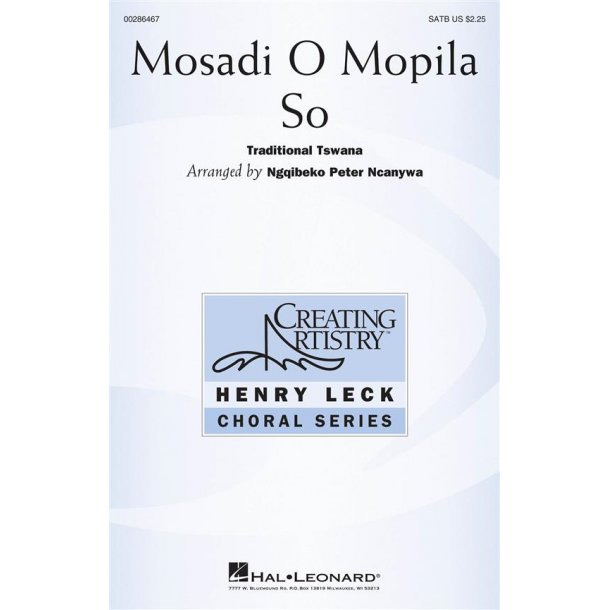 Mosadi O Mopila So : Creating Artistry