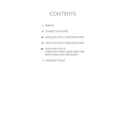 Rhapsody in Blue : For 2 Pianos, 4 Hands (a set of 2 scores for performance)