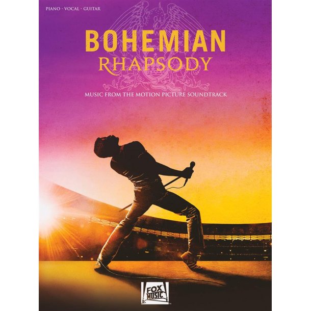 Note- text och akkordbok fr Bohemian Rhapsody: Music From The Motion Picture Soundtrack (PVG)