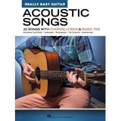 Acoustic Songs - Really Easy Guitar Series : 22 Songs with Chords, Lyrics & Basic Tab