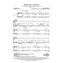 What Do I Know? ShowTrax CD : ShowTrax CD