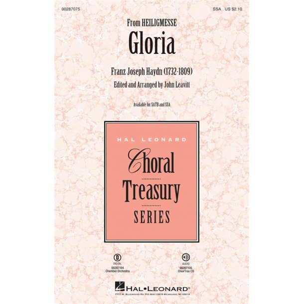 Gloria (from Heiligmesse) : Choral Treasury