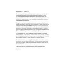 Pop Standards - Singer's Jazz Anthology Low Voice : with Recorded Piano Accompaniments Online