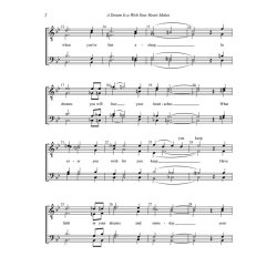 Jerry Livingston: A Dream Is A Wish Your Heart Makes (arr. Cokeroft) (TTBB)