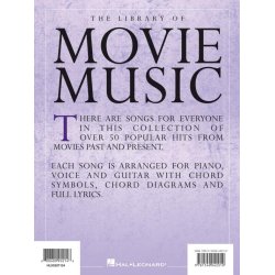 LIBRARY OF MOVIE MUSIC: PIANO, VOCAL, GUITAR
