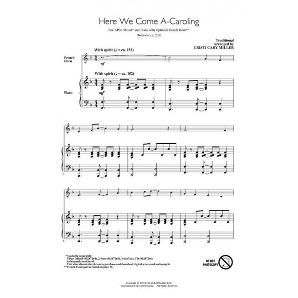 Here We Come A-Caroling : Discovery Level 2