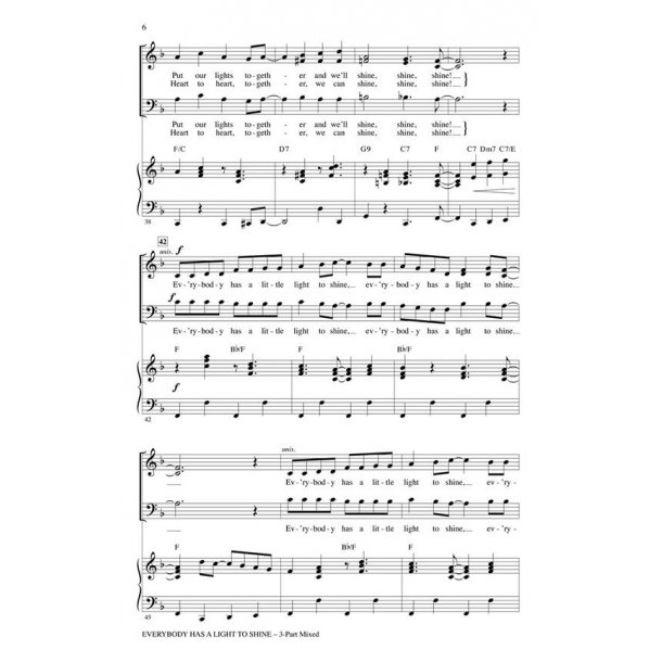 Everybody Has a Light to Shine ShowTrax CD : ShowTrax CD