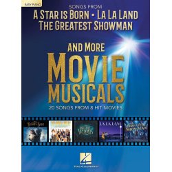 Songs FromA Star Is Born, La La Land, The Greatest Showman And More Movie Musicals Easy Piano