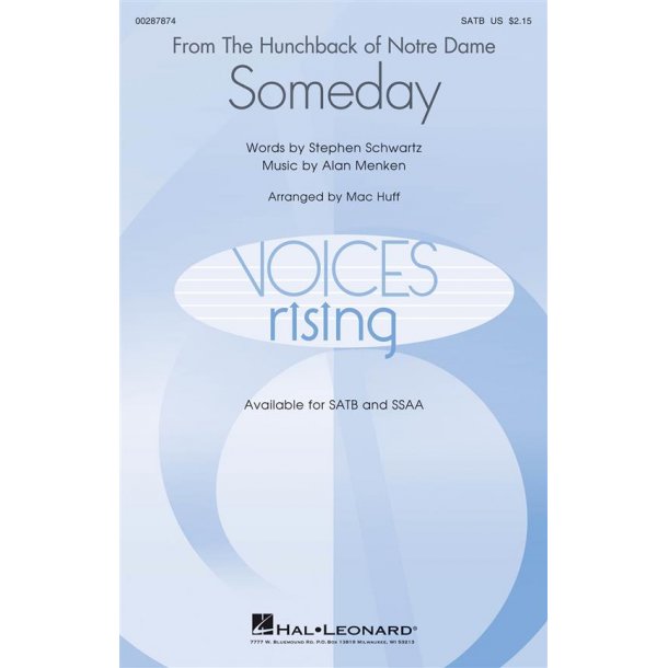 Someday (from The Hunchback of Notre Dame) : Voices Rising