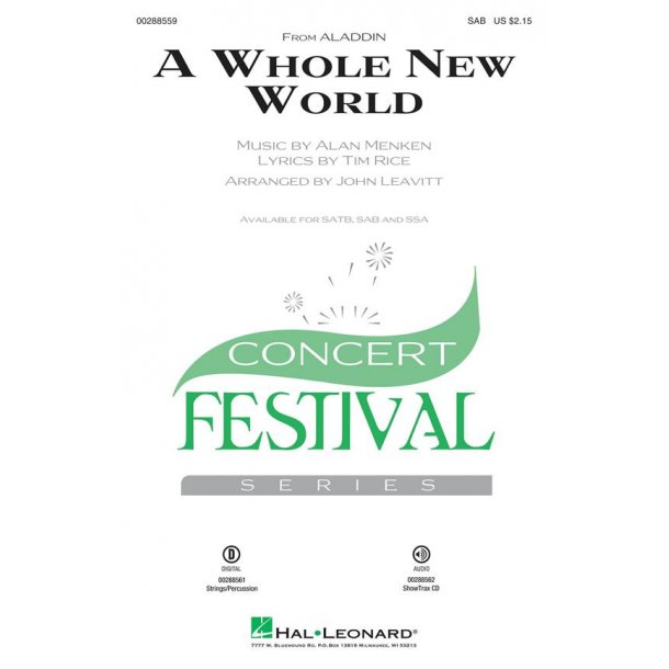 A Whole New World : (from Aladdin)