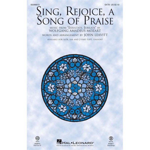 Sing, Rejoice, a Song of Praise