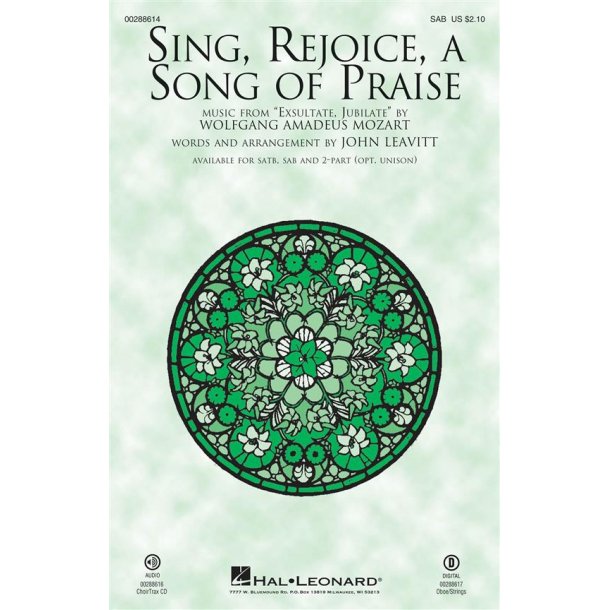 Sing, Rejoice, a Song of Praise