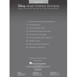 Mary Poppins Returns: Music From The Motion Picture Soundtrack (Ukulele)