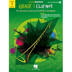 Gradebusters Grade 1 - Clarinet : 15 awesome solos from CATS to Coldplay