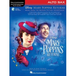 Instrumental Play-Along: Mary Poppins Returns - Alto Saxophone (Book/Online Audio)
