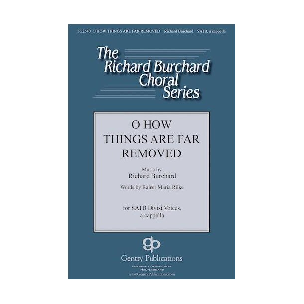 O How Things Are Far Removed