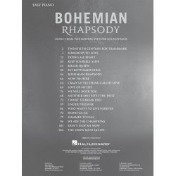 Bohemian Rhapsody : Music from the Motion Picture Soundtrack (Easy Piano)