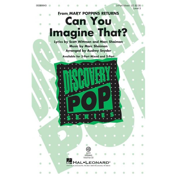 Can You Imagine That? (from Mary Poppins Returns) : Discovery Level 3