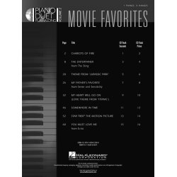 Piano Duet Play-Along Volume 2: Movie Favourites
