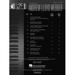Piano Duet Play-Along Volume 4: The Music Of Andrew Lloyd Webber