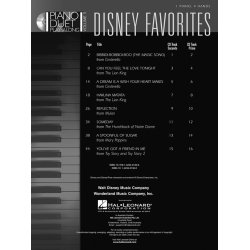 Piano Duet Play-Along Volume 5: Disney Favourites