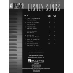 Piano Duet Play-Along Volume 6: Disney Songs