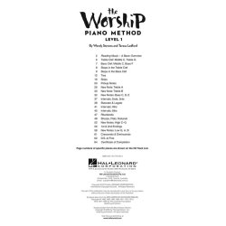 The Worship Piano Method - Level 1