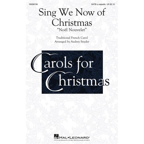 Sing We Now of Christmas