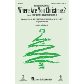 Where Are You Christmas? : from Dr. Seuss' How the Grinch Stole Christmas