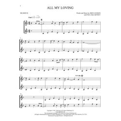 The Beatles for Two Trumpets : 23 Favorites - Easy Instrumental Duets