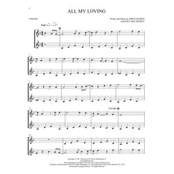 The Beatles for Two Violins : 23 Favorites - Easy Instrumental Duets