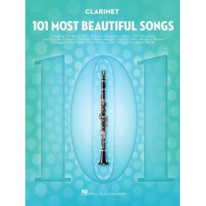 101 Most Beautiful Songs : for Clarinet