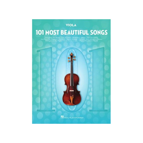 101 Most Beautiful Songs : for Viola