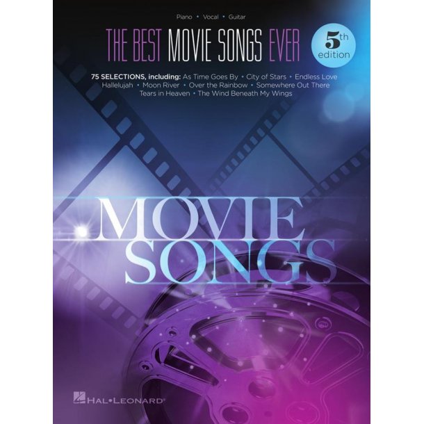 The Best Movie Songs Ever Songbook - 5th Edition