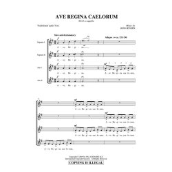 Ave Regina Caelorum : Joni Jensen Choral Series