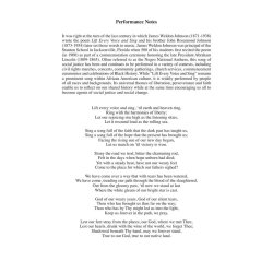 Lift Every Voice and Sing