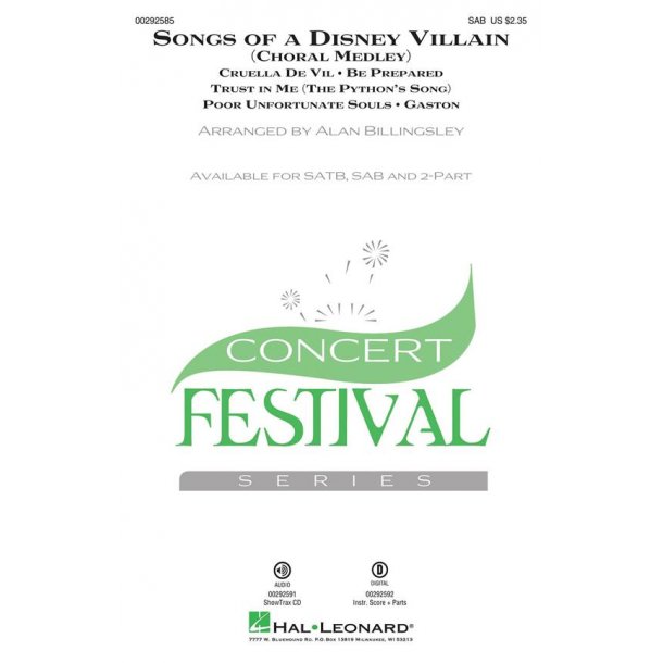 Songs of a Disney Villain