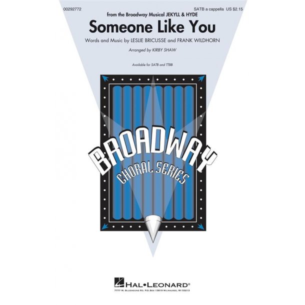 Someone Like You : from Jekyll and Hyde