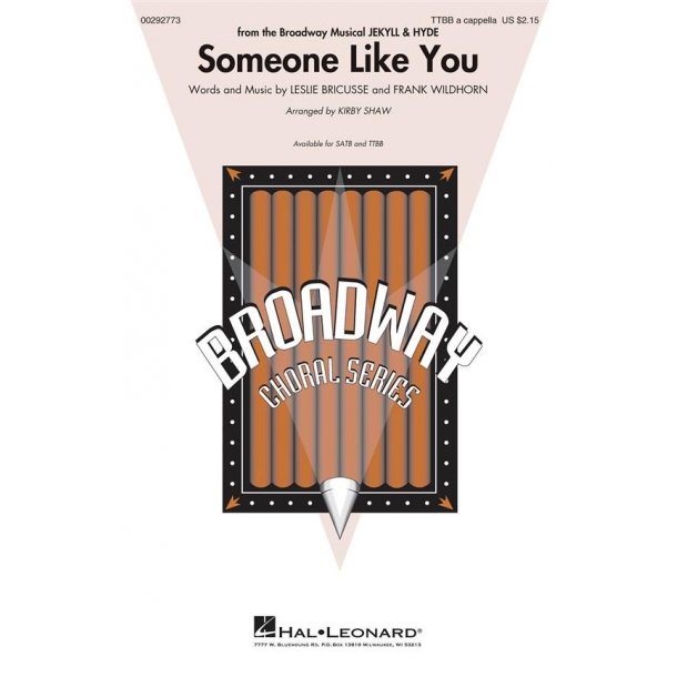 Someone Like You : from Jekyll and Hyde