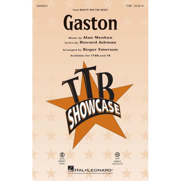 Gaston : from Beauty and the Beast