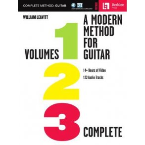 A Modern Method for Guitar - Complete Method : Volumes 1, 2, and 3 with 14+ Hours of Video and 123 Audio Tracks