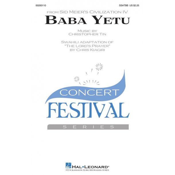 Baba Yetu : from Sid Meier's Civilization IV