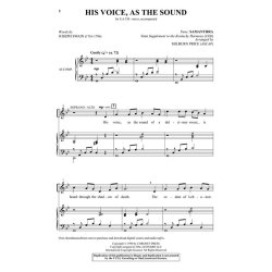 His Voice, as the Sound