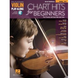 Chart Hits for Beginners : Violin Play-Along Volume 51