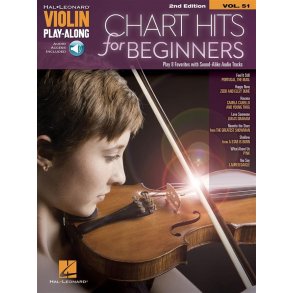 Chart Hits for Beginners : Violin Play-Along Volume 51
