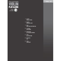 Chart Hits for Beginners : Violin Play-Along Volume 51